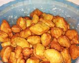 A picture of step 5 of Mandazi.