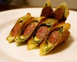 A picture of step 9 of An Easy and Quick Dish! Crispy Lotus Root Steak.