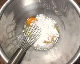 A picture of step 1 of Easy Cherry Blossom Madeleines.