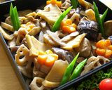 A picture of step 18 of Truly Delicious! New Year's Osechi - Chicken with Vegetables.
