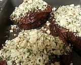 A picture of step 5 of Bleu Cheese Crusted Filet Mignon.