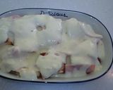 A picture of step 3 of Bread Au Gratin.