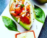 Une image de l'étape 1 de Salade D'avocat.