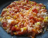 A picture of step 3 of Easy Lunch in 10 Minutes - Summery Tomato Risotto.