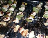 A picture of step 7 of Grilled cilantro lime chicken kabobs.