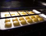 A picture of step 25 of Lemon Macarons with Italian Meringue.