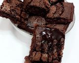 A picture of step 3 of Fudgy Brownies.
