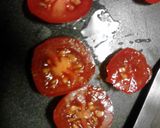 A picture of step 8 of Christmas Tree Flatbread Pizza.