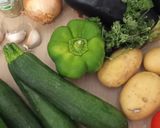 Une image de l'étape 2 de Légumes au four touche de feta.