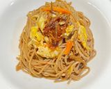 Dried Anchovy XO Sauce Fried Buckwheat Noodles 小魚干XO醬炒蕎麥麵[溪和水產]的食譜步驟5照片