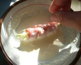 A picture of step 2 of Tonkatsu Pork Rolls.