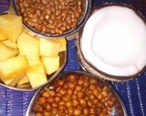 A picture of step 1 of Healthy Pumpkin curry (kootu curry).