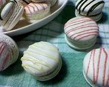 A picture of step 21 of Powdered-Sugar-Free Flavored Macarons.