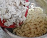 A picture of step 4 of My Chicken Sweetcorn Pasta with a Touch of Mexico 😉.