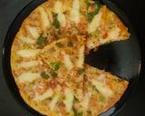 சீஸி வெஜிடபிள் ஆம்லெட் (Cheesy Vegetable Omelette recipe in tamil) ரெசிபி ஸ்டேப் 8 புகைப்படம்