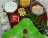 A picture of step 1 of Thattai Rice Flour Crispy Crackers (Evening snacks in Tamil nadu).