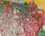 A picture of step 5 of Kachai qeemai kai kabab.