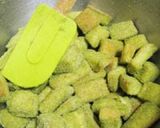 A picture of step 3 of Japanese-Flavored Bread Crusts - Matcha Milk Rusk.