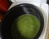 A picture of step 4 of The Best Tea Rice Using Matcha Tea Powder.