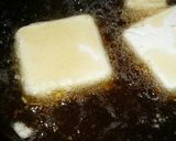 A picture of step 4 of Deep-fried Tofu with Thickened Mushroom Sauce.