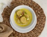 Foto langkah ke 7 dari resep Celimpungan (Pempek Kuah Santan Gurih).