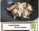 Foto del paso 8 de la receta: Risotto con Pollo y Setas con Aceite y Albahaca