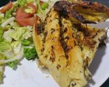 A picture of step 15 of Flat brined roast chicken with lemon and herbs.