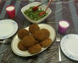 A picture of step 14 of Grilled Kibbeh.