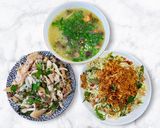 Hình bước làm 4 của món Cháo Gỏi Gà