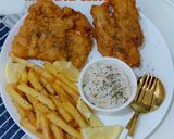 Foto langkah ke 3 dari resep Fish and Chips With Tartar Sauce.