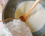 Hình bước làm 1 của món Panna Cotta Trái Cây