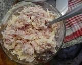 Foto del paso 2 de la receta: Sorrentinos Jamón y Muzzarella o Queso - Masa y Relleno