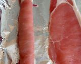 A picture of step 3 of My stuffed Bacon Rolls.🤫.