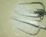 A picture of step 3 of White Chocolate Orange Mousse Parfat.