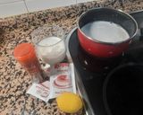 Foto del paso 1 de la receta Cuajada de leche de almendras