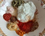 A picture of step 6 of Punjabi thali (Chana mansala & More).