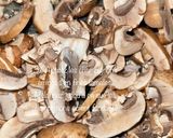 Une image de l'étape 3 de Farfalle aux champignons de Paris et sa sauce estragon.