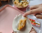Gambar langkah 3 resipi Dumpling.