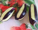 A picture of step 1 of Cold Eggplant and Somen Noodle Bowl.