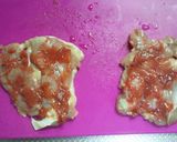 A picture of step 1 of For Bentos Chicken and Umeboshi Bake.