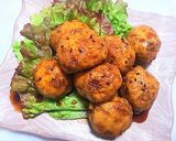 A picture of step 9 of Tender Fluffy Tsukune Meatball.