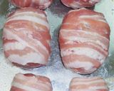 A picture of step 7 of This is Manly Cooking! You'll Want To Devour These Meat-Wrapped Onigiri Rice Balls.