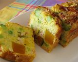 A picture of step 9 of Cake Salé (Savory Cake) with Kabocha Squash and Broccoli.