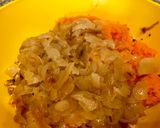 Foto del paso 2 de la receta: Canastita sin masa de calabaza, pollo y muzzarella, apto celíacos. Ideal para la vianda!