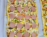 Foto langkah ke 5 dari resep Pizza Tarik.