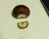 A picture of step 3 of Chestnut Rice.