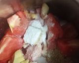 A picture of step 1 of Tomato and onion Fried Chutney.