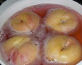 A picture of step 4 of Pretty Rose Colored ♪ Peach Compote.