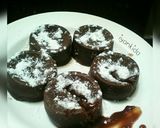 Foto langkah ke 4 dari resep Choco lava praktis&irit(8pcs) no mixer&oven.