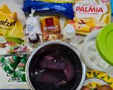 Foto langkah ke 1 dari resep Pukis Ubi Ungu.